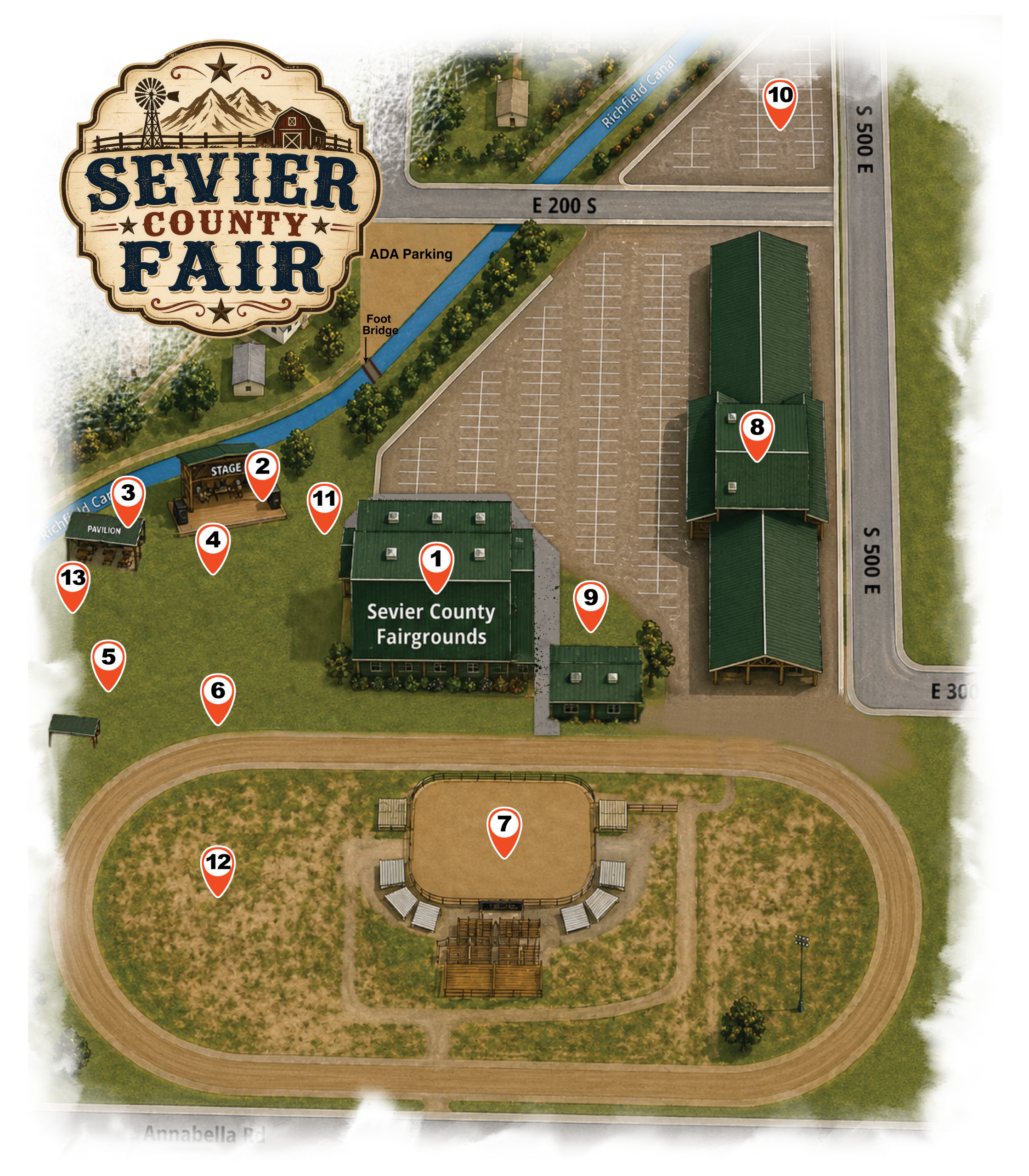 Fairgrounds Map